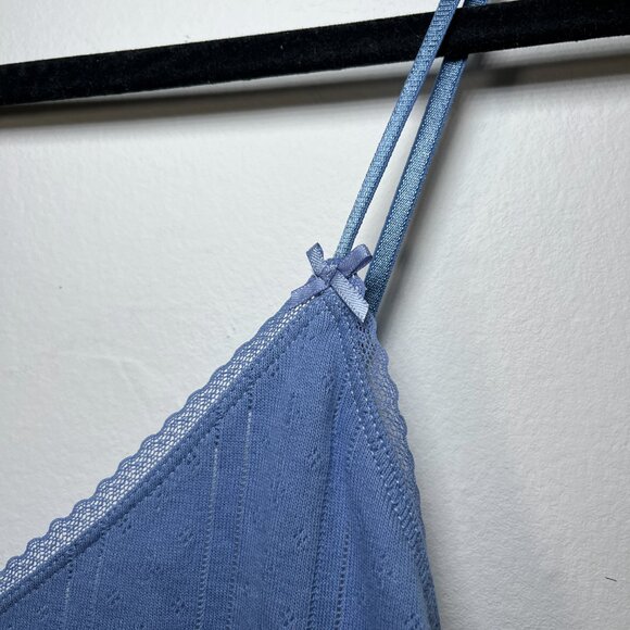 NWT Cou Cou The Cami Slip French Blue Size L - Picture 11 of 12
